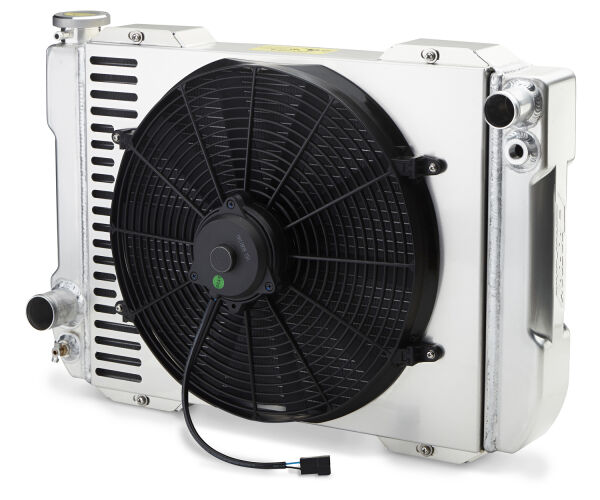 123 Series Radiator System Universal Ford 21 Inch Core Shroud and Fan Manual Transmission Proform Radiator ProForm