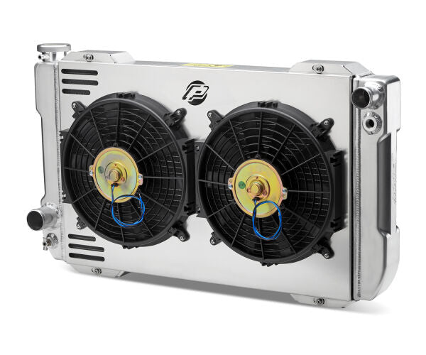123 Series Radiator System Universal Ford 26 Inch Core Shroud and Dual Fans Manual Transmission Proform Radiator ProForm