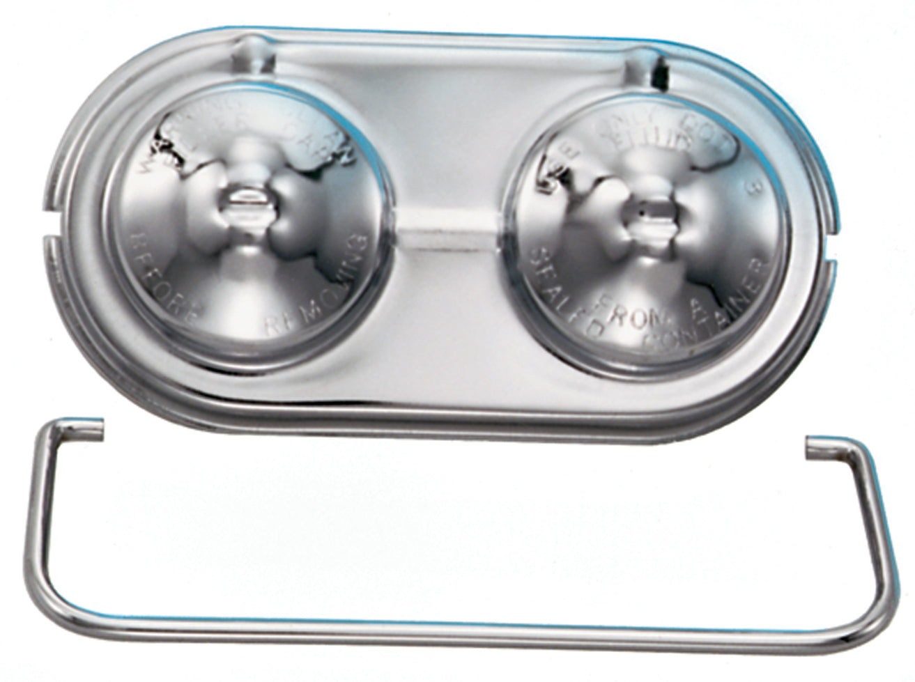 Master Cylinder Cover Single Bail Style For Power or Manual Brakes 3 X 5-5/8 Chevrolet Performance Parts Brake Master Cylinder Cap ProForm