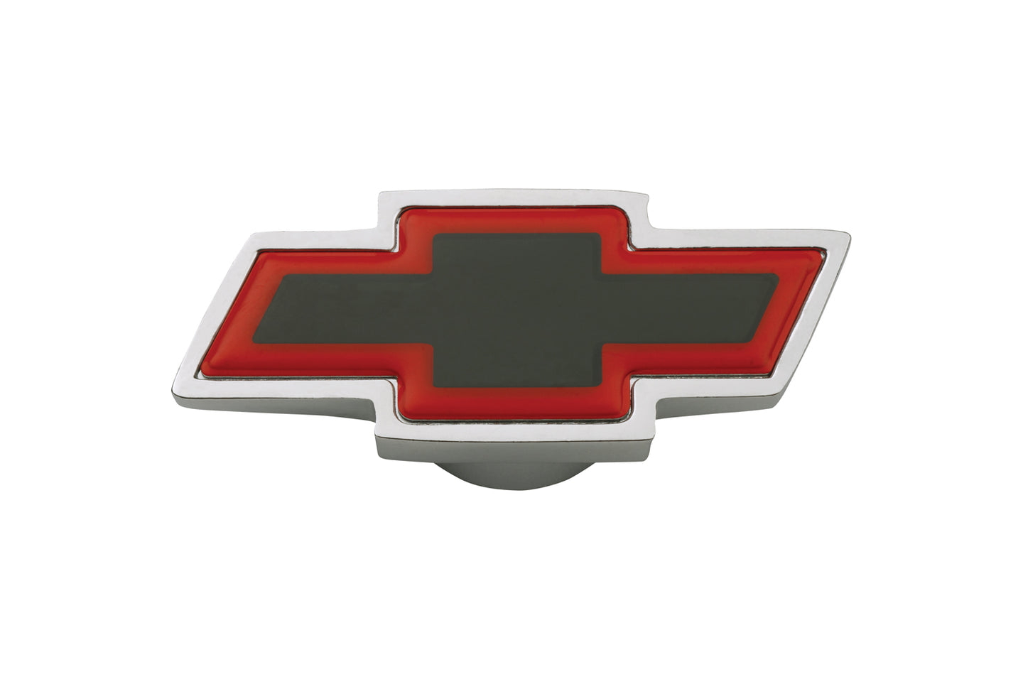 Air Cleaner Center Nut Bowtie Large Large Chevy Bowtie Chrome/Red/Black Chevrolet Performance Parts Air Cleaner Mounting Nut ProForm