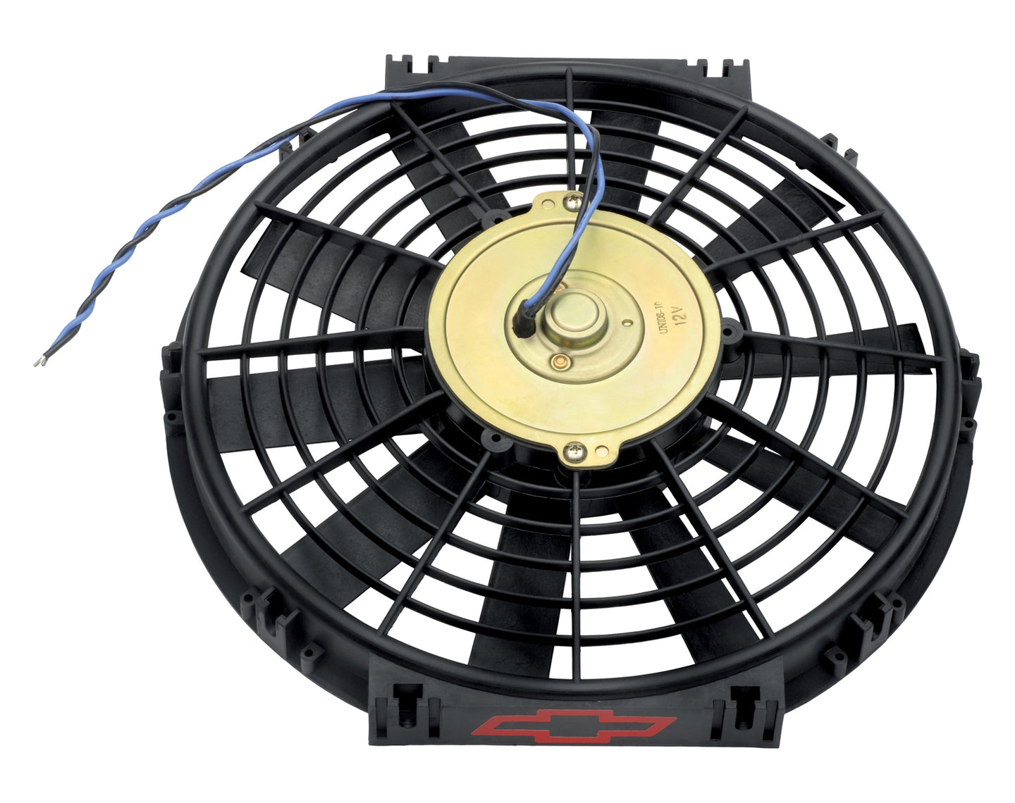 Electric Radiator Fan High Performance Model w/Bowtie Logo 12 Inch 1200CFM Chevrolet Performance Parts Engine Cooling Fan ProForm