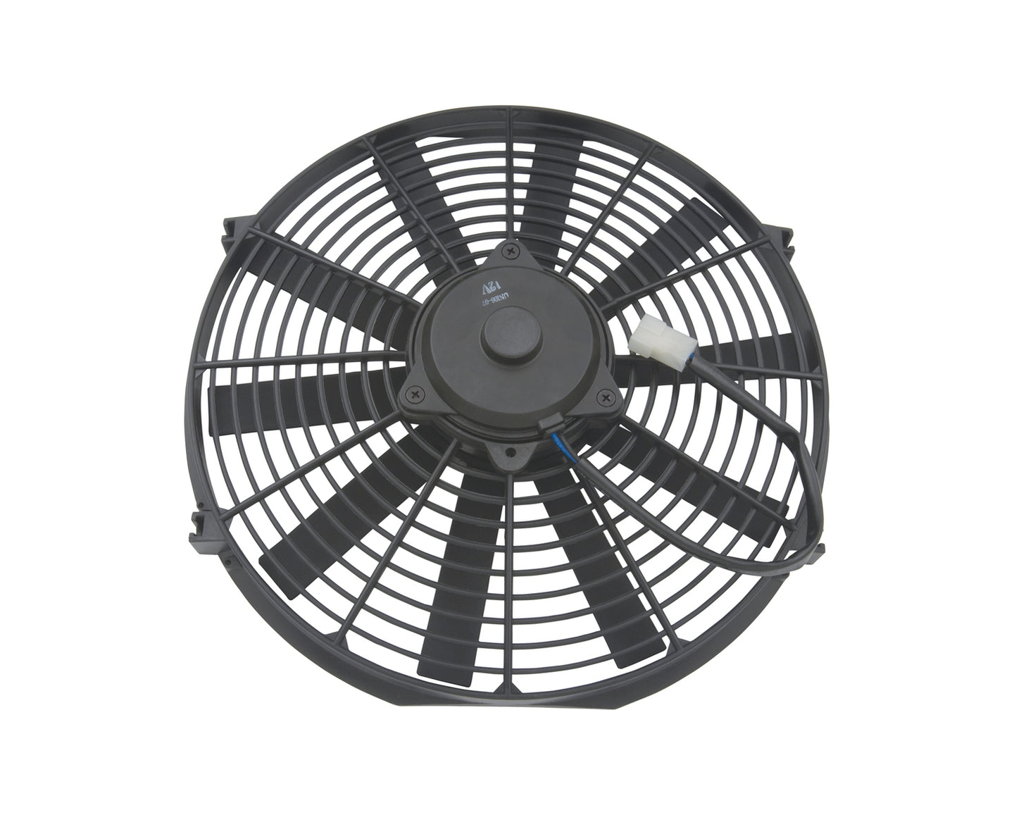 Electric Radiator Fan High Performance Model w/Bowtie Logo 14 Inch 1650CFM Chevrolet Performance Parts Engine Cooling Fan ProForm