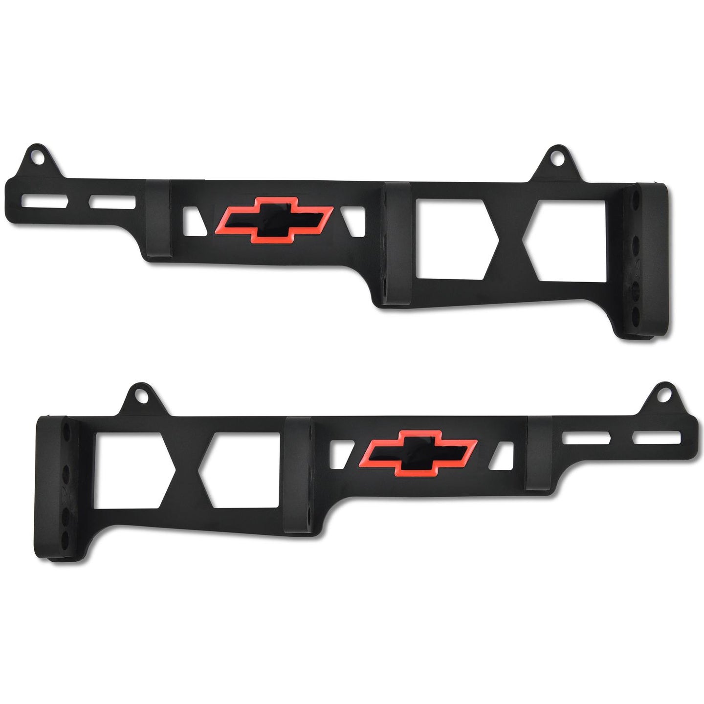 Big Block Linear Wire Looms Black Crinkle with Bowtie For 1965-1991 Chevy Big Block 396-454 V8 Engines Proform Spark Plug Wire Holder ProForm