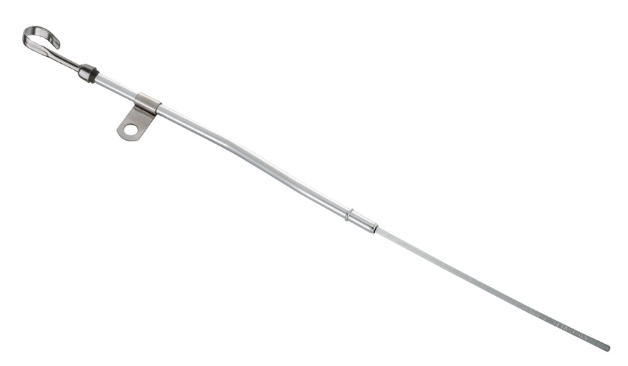 Engine Oil Pan Dipstick and Tube Kit Chrome Steel For Ford 289-302-351W 62-78 Ford Racing Engine Oil Dipstick ProForm
