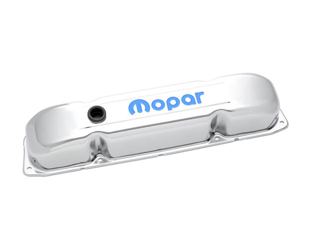 Engine Valve Covers Steel Chrome Mopar Emblem Fits B/RB/Big Block Engines Proform Engine Valve Cover ProForm