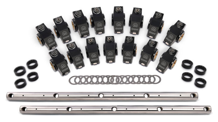 Roller Rocker Arm Set 1.5 Shaft-Mount MOPAR Black Fits Small Block Chrysler Engines Proform Engine Rocker Arm ProForm