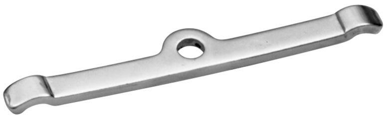 Engine Valve Cover Holdown Clamps Chrome without Logo SB Chevy/SB Ford 4 Pcs No Logos Proform Engine Valve Cover Hold Down Tab ProForm