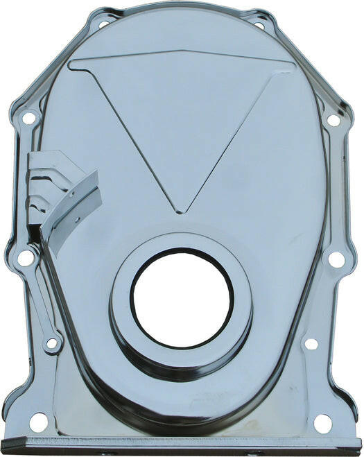 Engine Timing Chain Cover Chrome Steel Factory Replacement For BB Chrysler Proform Engine Timing Cover ProForm