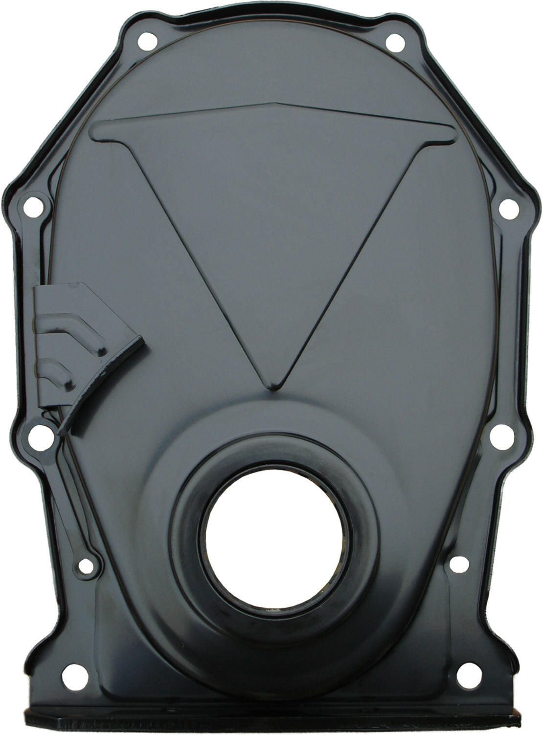 Engine Timing Chain Cover Black Steel Factory Replacement For BB Chrysler Proform Engine Timing Cover ProForm