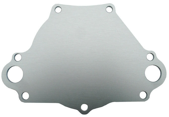 Water Pump Backing Plate SB Mopar Engines Billet Aluminum Natural Finish Proform Engine Water Pump Spacer ProForm