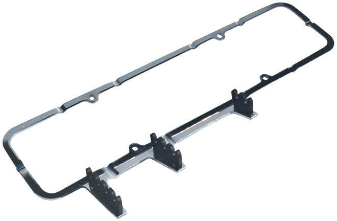 Engine Valve Cover 1 Pc Holdown Clamps w/Wire Looms Black Fits SB Chevy Engine Proform Engine Valve Cover Hold Down Tab ProForm