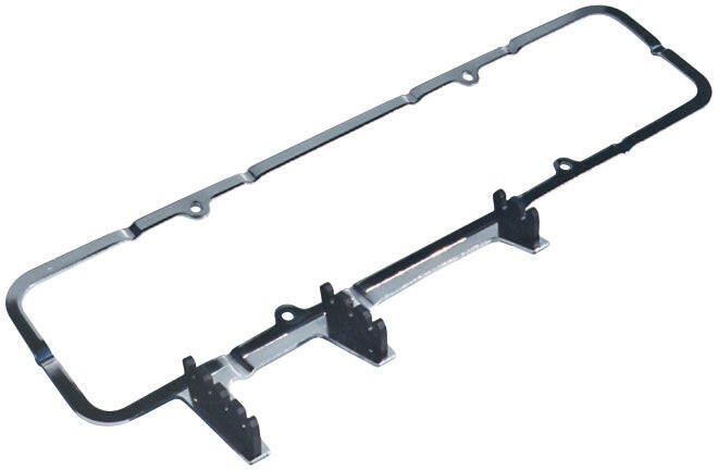 Engine Valve Cover 1 Pc Holdown Clamps w/Wire Looms Chrome For SB Chevy Engine Proform Engine Valve Cover Hold Down Tab ProForm