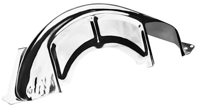 Flywheel Cover Chrome Fit all GM 350/400 Transmissions Proform Automatic Transmission Torque Converter Dust Cover ProForm