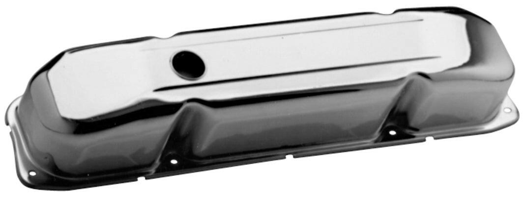 Engine Valve Covers Stamped Steel Tall Chrome w/Baffles Fits BB Chrysler No Logos Proform Engine Valve Cover ProForm