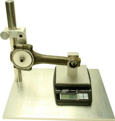 Engine Connecting Rod Balancer Scale Fixture Dual Mandrel Design Steel and Aluminum Universal Proform Engine Connecting Rod Balancing Tool ProForm