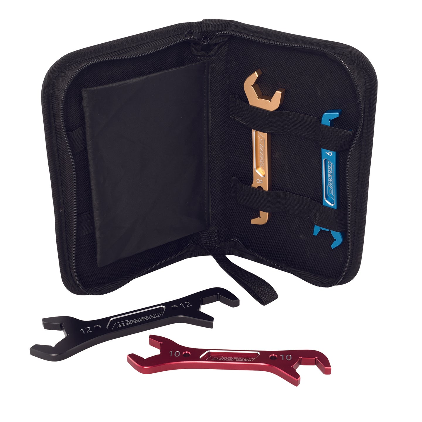 4 Piece Aluminum AN Wrench Set Proform Line Fitting Wrench Set ProForm