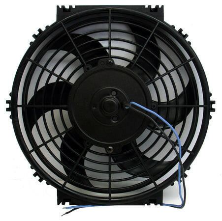 Electric Radiator Fan Universal High Perf. S-Blade Model 10 Inch 1000CFM Proform Engine Cooling Fan ProForm