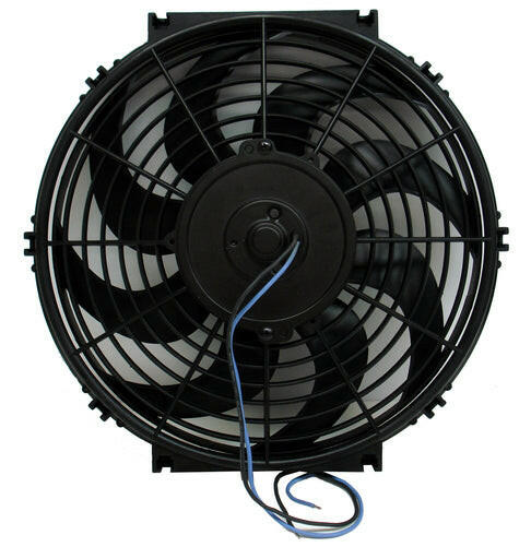 Electric Radiator Fan Universal High Perf. S-Blade Model 12 Inch 1200CFM Proform Engine Cooling Fan ProForm