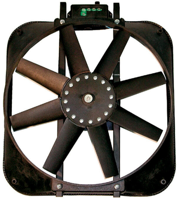 Electric Radiator Fan High Performance Model with Thermostat 15 In 2800CFM Proform Engine Cooling Fan ProForm