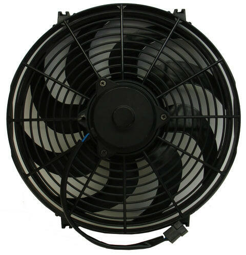 Electric Radiator Fan Universal High Perf. S-Blade Model 14 Inch 1650CFM Proform Engine Cooling Fan ProForm