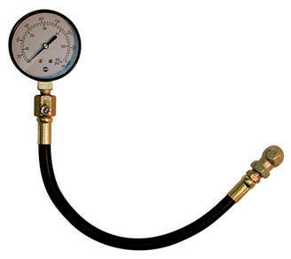 Tire Pressure Gauge 0-60 PSI Range Analog 1-1/2 Diameter Proform Tire Pressure Gauge ProForm