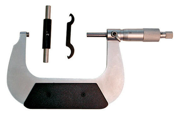 Micrometer Measures 3 to 4 Inch Range in .0001 Increments Steel Plastic Carrying Case Included Proform Multi Purpose Micrometer ProForm