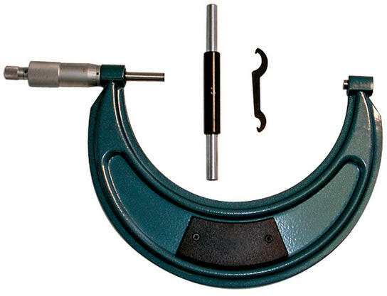 Micrometer Measures 5 to 6 Inch Range in .0001 Increments Steel Plastic Carrying Case Included Proform Multi Purpose Micrometer ProForm