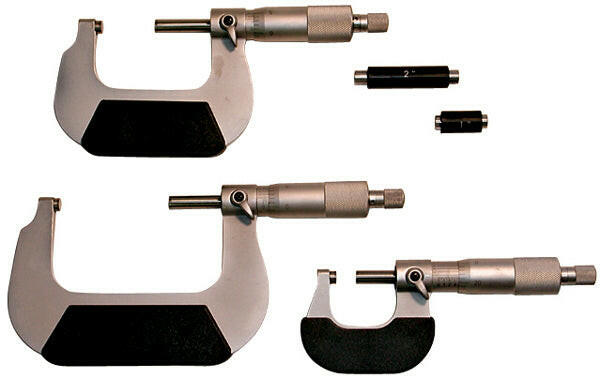 Micrometer Measures 0 to 3 Inch Range in .0001 Increments Steel Plastic Carrying Case Included Proform Multi Purpose Micrometer ProForm