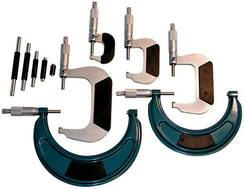 Micrometer Measures 0 to 6 Inch Range in .0001 Increments Steel Plastic Carrying Case Included Proform Multi Purpose Micrometer ProForm