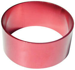 Engine Piston Ring Compressor Tapered Fits 4.250 Inch Piston Bore Aluminum Red Anodized Proform Engine Piston Ring Compressor ProForm