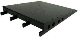 Race Scale Pad Ramps Set of 4 Pcs Overall Height is 2-3/8 Inches (60mm) Tall Black Anodized Billet Aluminum Proform Loading Ramp ProForm