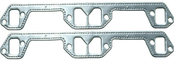 Engine Header Gasket Set Small Block Chrysler 273-360 Aluminum Material Pair Proform Exhaust Header Gasket ProForm