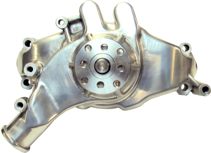 Engine Water Pump Mechanical Long Style High Flow Model Polished BB Chevy Proform Engine Water Pump ProForm