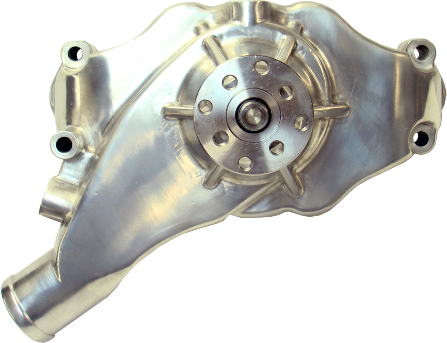 Engine Water Pump Mechanical Short Style High Flow Model Polished BB Chevy Proform Engine Water Pump ProForm
