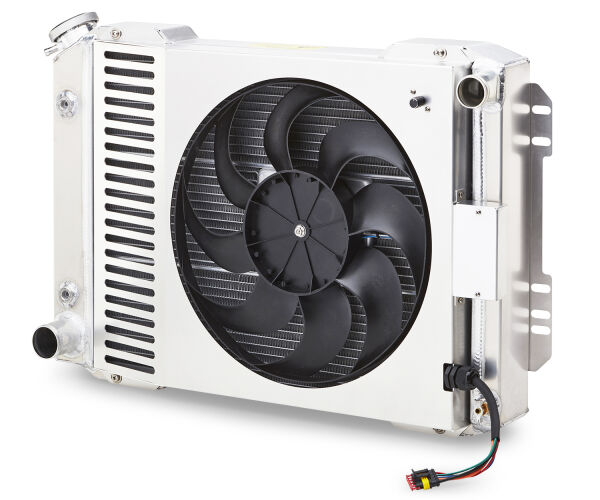 Slim-Fit Radiator System Mopar 1970-74 E-Body, 60-88 A/B-Body Automatic Transmission Proform Radiator ProForm