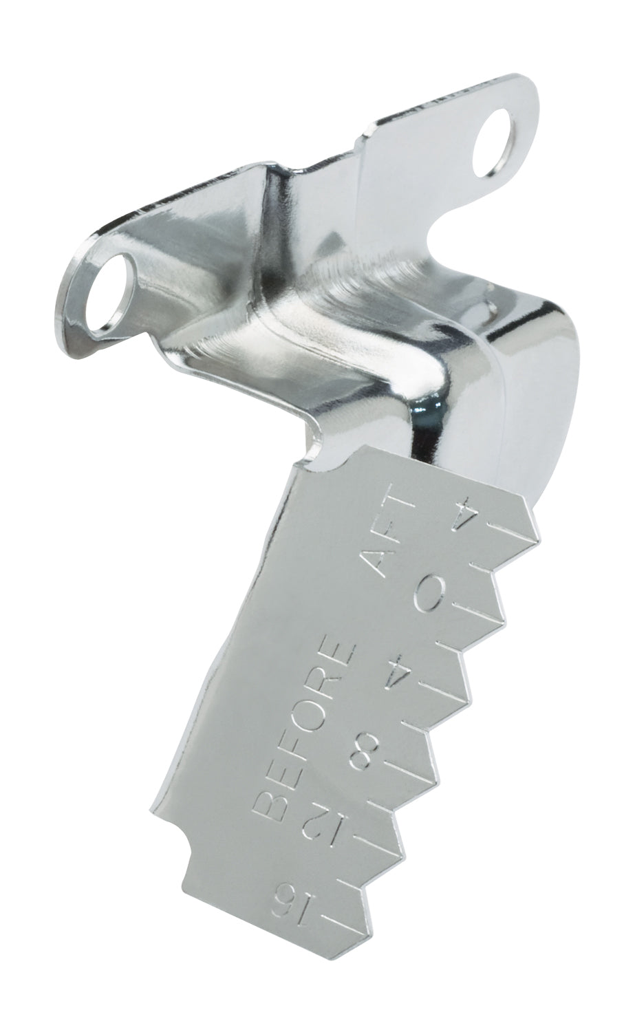 Engine Timing Tab Chrome Fits Big Block Chevy using 8 Inch Balancer Chevrolet Performance Parts Engine Timing Tab ProForm   