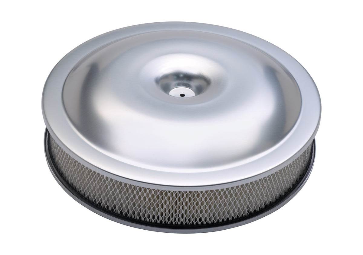 Engine Air Cleaner Kit Super-Light Series 14 Inch Aluminium Clear No Logo Chevrolet Performance Parts ProForm Air Cleaner Assembly ProForm