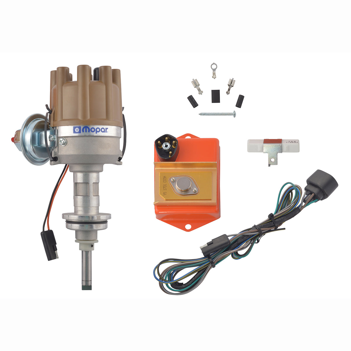 Mopar Electric Conversion Kit Fits Chrysler 413, 426W/HEMI, 440 Big Block Engines Proform Ignition Conversion Kit ProForm   