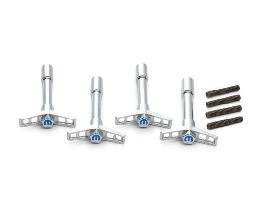 Engine Valve Cover Wing Nuts Steel Chrome Mopar Logo 1/4-20 Thread 4 Pack Proform Engine Valve Cover Nut ProForm
