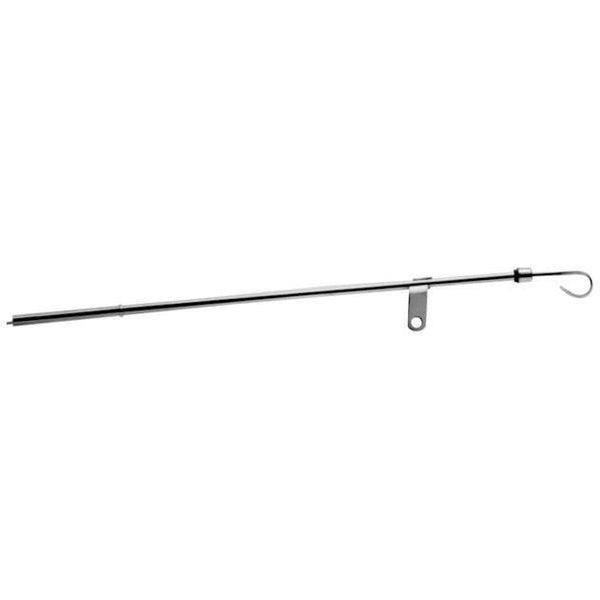 Engine Oil Pan Dipstick and Tube Kit Chrome Steel Fits Big Block Chevy Engine Proform Engine Oil Dipstick ProForm   