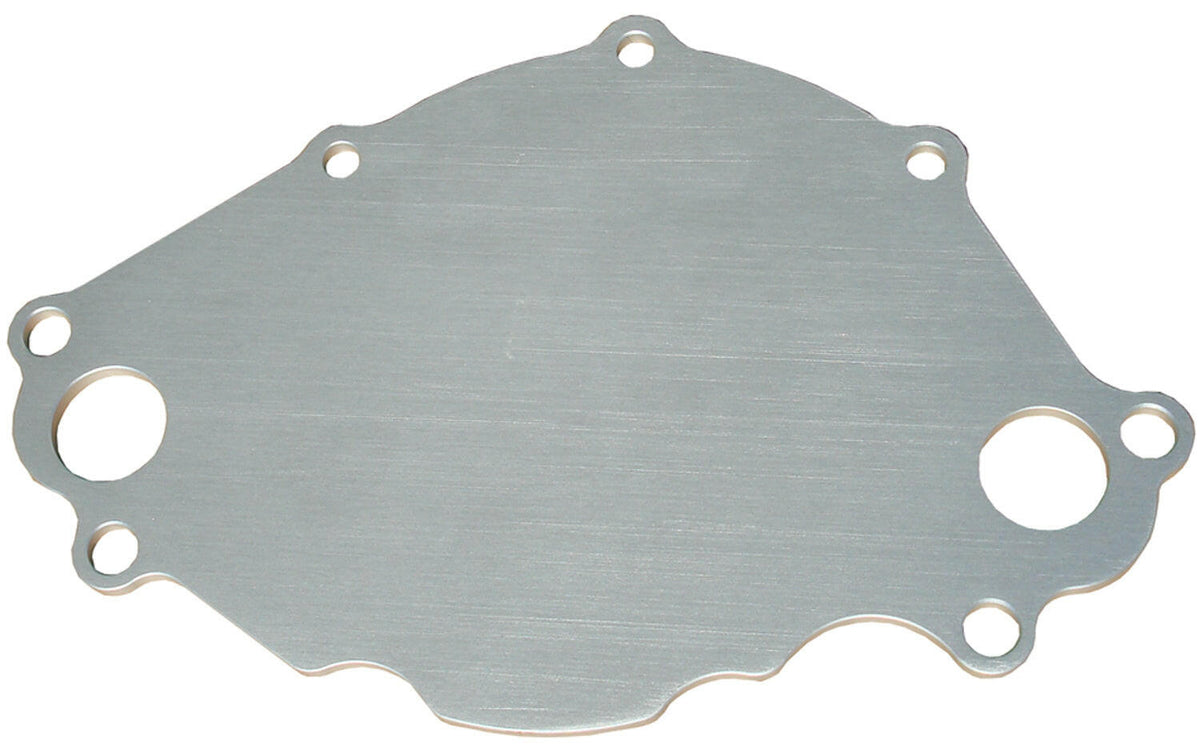 Water Pump Backing Plate SB Ford Engines Billet Aluminum Natural Finish Proform Engine Water Pump Spacer ProForm
