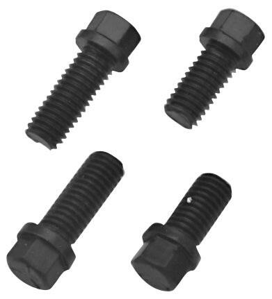 Header Bolts Hex Head 3/8-16 X 1 Inch Black Oxide Finish Pack of 12 Pieces Proform Exhaust Header Bolt ProForm   