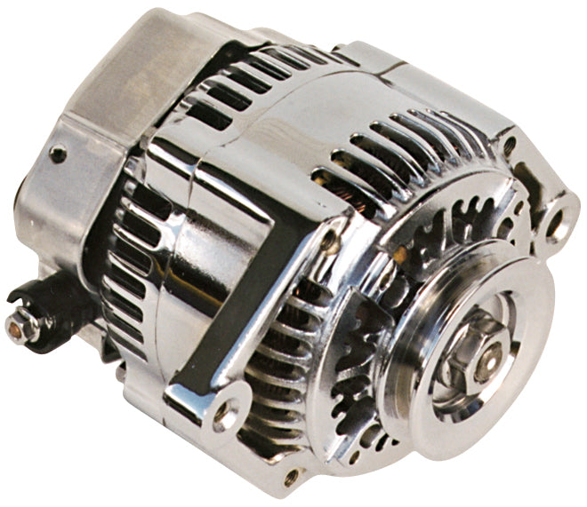 Alternator-100 AMP GM Style with Internal Regulator Chrome Finish Proform Alternators ProForm   