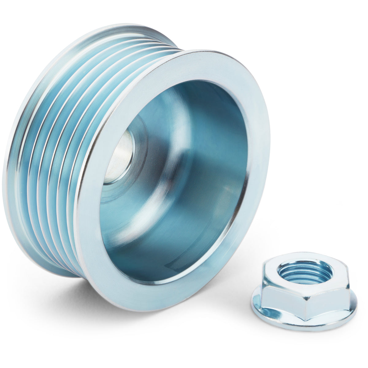 ProForm 66451 Lightning-Bolt Alternator Serpentine Pulley; 6 Groove