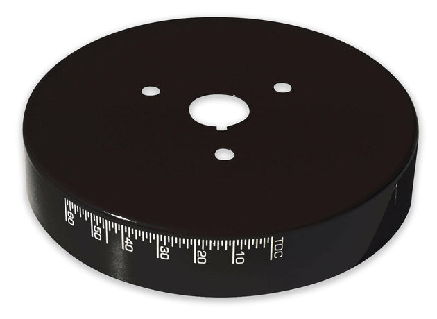Engine Harmonic Balancer Cover Fits SB Chevy using 6-3/4 Inch Damper Black Proform Engine Harmonic Balancer Cover ProForm