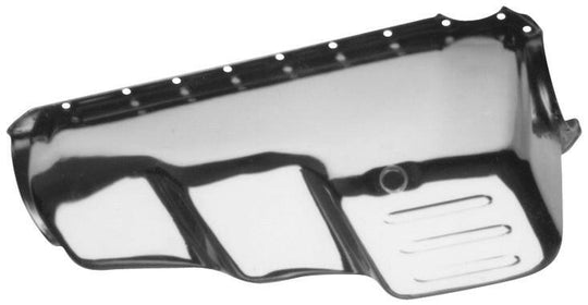 Engine Oil Pan Street Type Unit Chrome Plated Steel Fits Big Block Chevy Proform Engine Oil Pan ProForm   