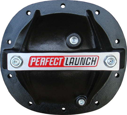 Differential Cover Perfect Launch Model Fits GM 7.5 Aluminum Black Proform Differential Covers ProForm   