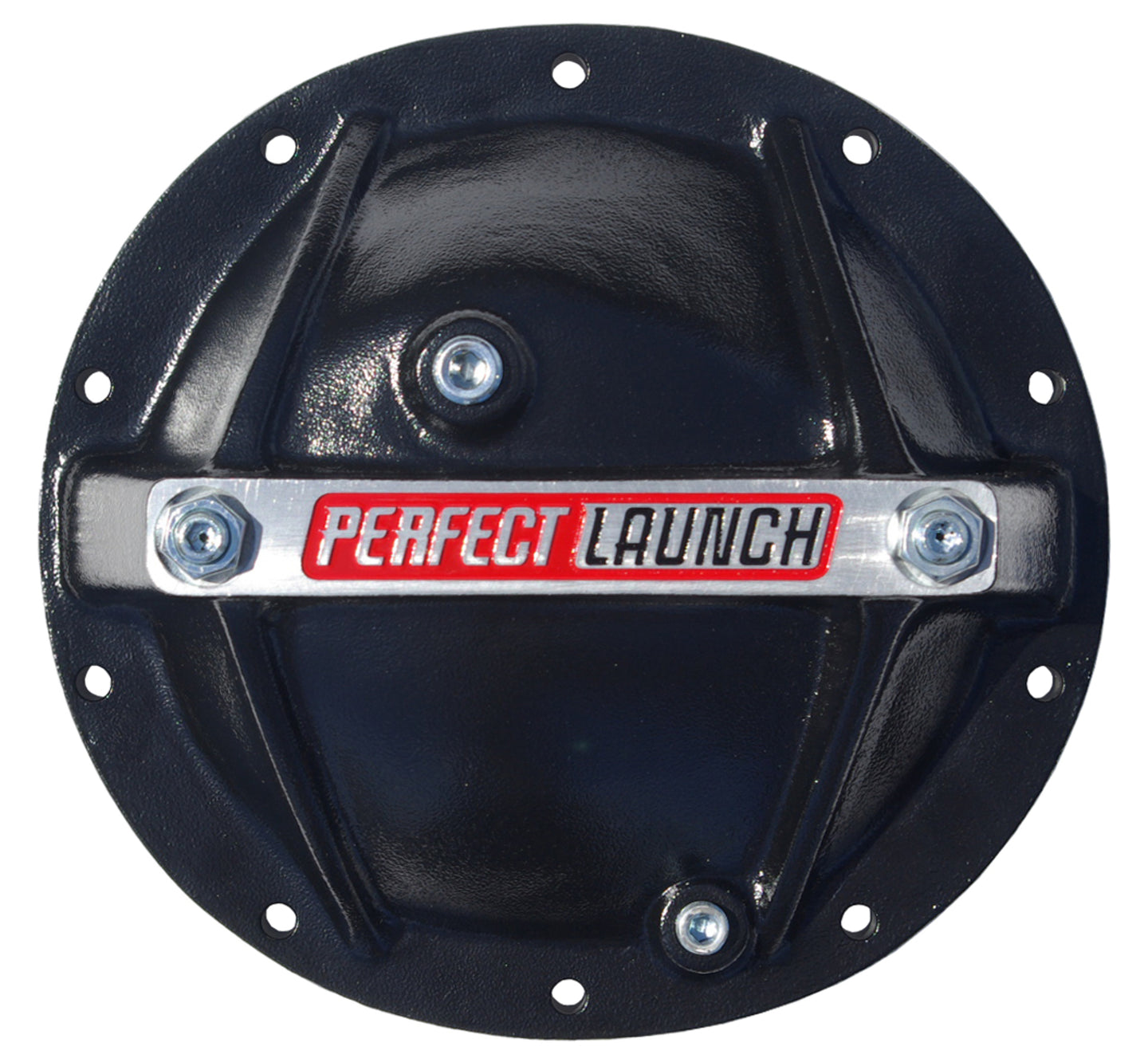 Differential Cover Perfect Launch Model Fits GM 10 Bolt 8.2/8.5 Alum Black Proform Differential Covers ProForm   