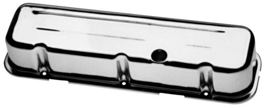 Engine Valve Covers Stamped Steel Tall Chrome w/Baffles Fits BB Chevy No Logos Proform Engine Valve Cover ProForm