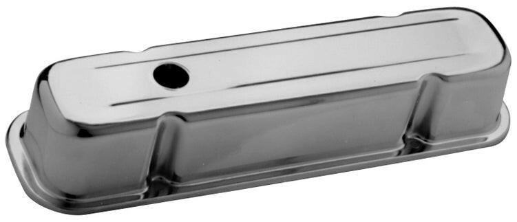 Engine Valve Covers Stamped Steel Tall Chrome w/Baffles For Pontiac 301-455 No Logos Proform Engine Valve Cover ProForm